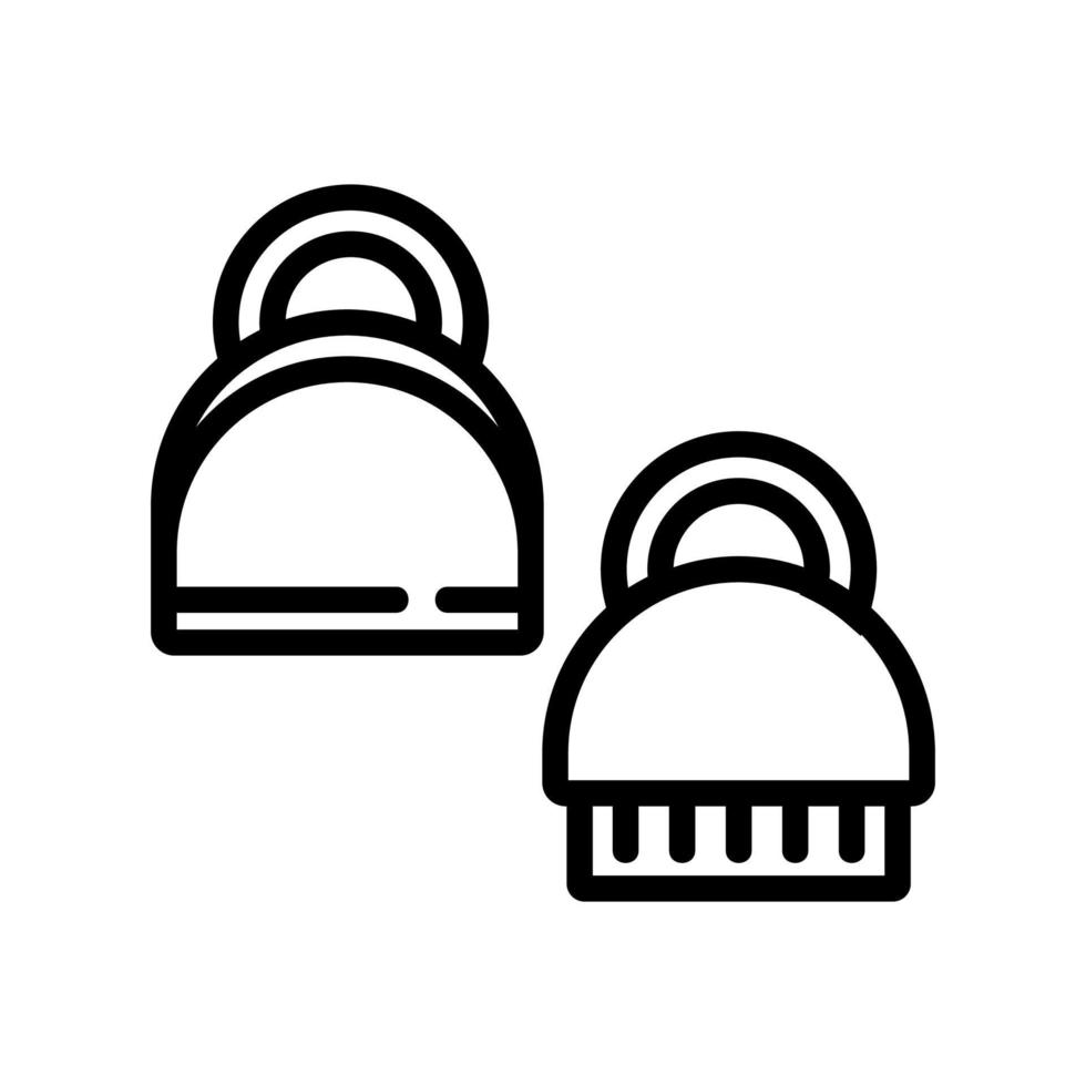 dustpan cleaning tool icon vector outline illustration