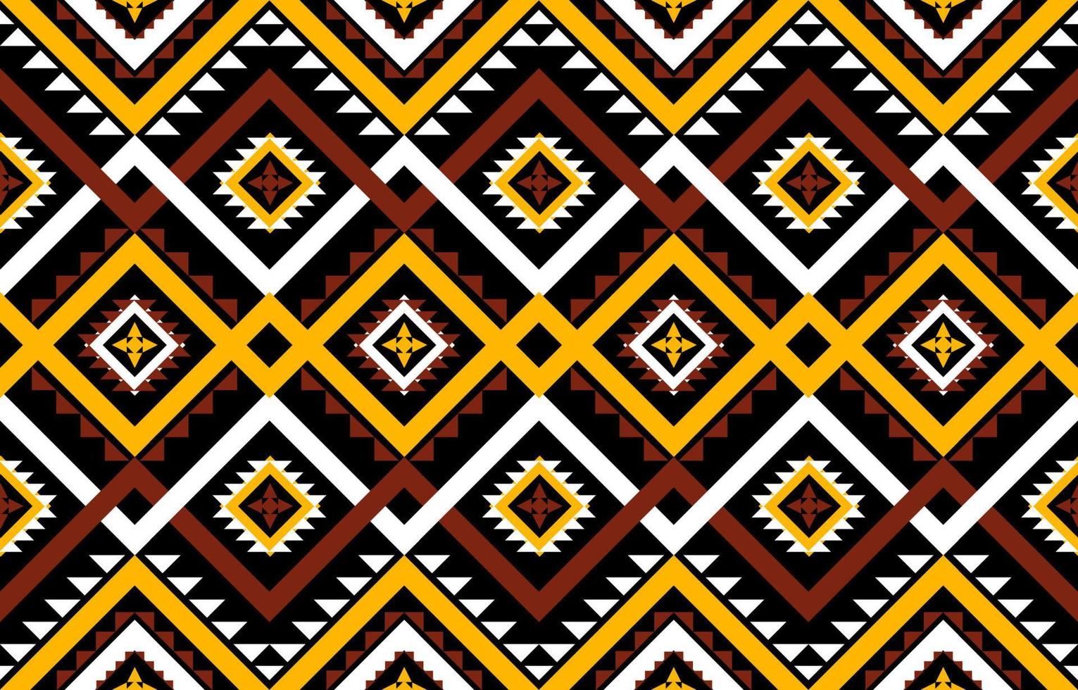 patrón geométrico étnico sin costuras tribal tradicional. diseño para fondo, ilustración, papel tapiz, tela, textura, batik, alfombra, ropa, bordado vector