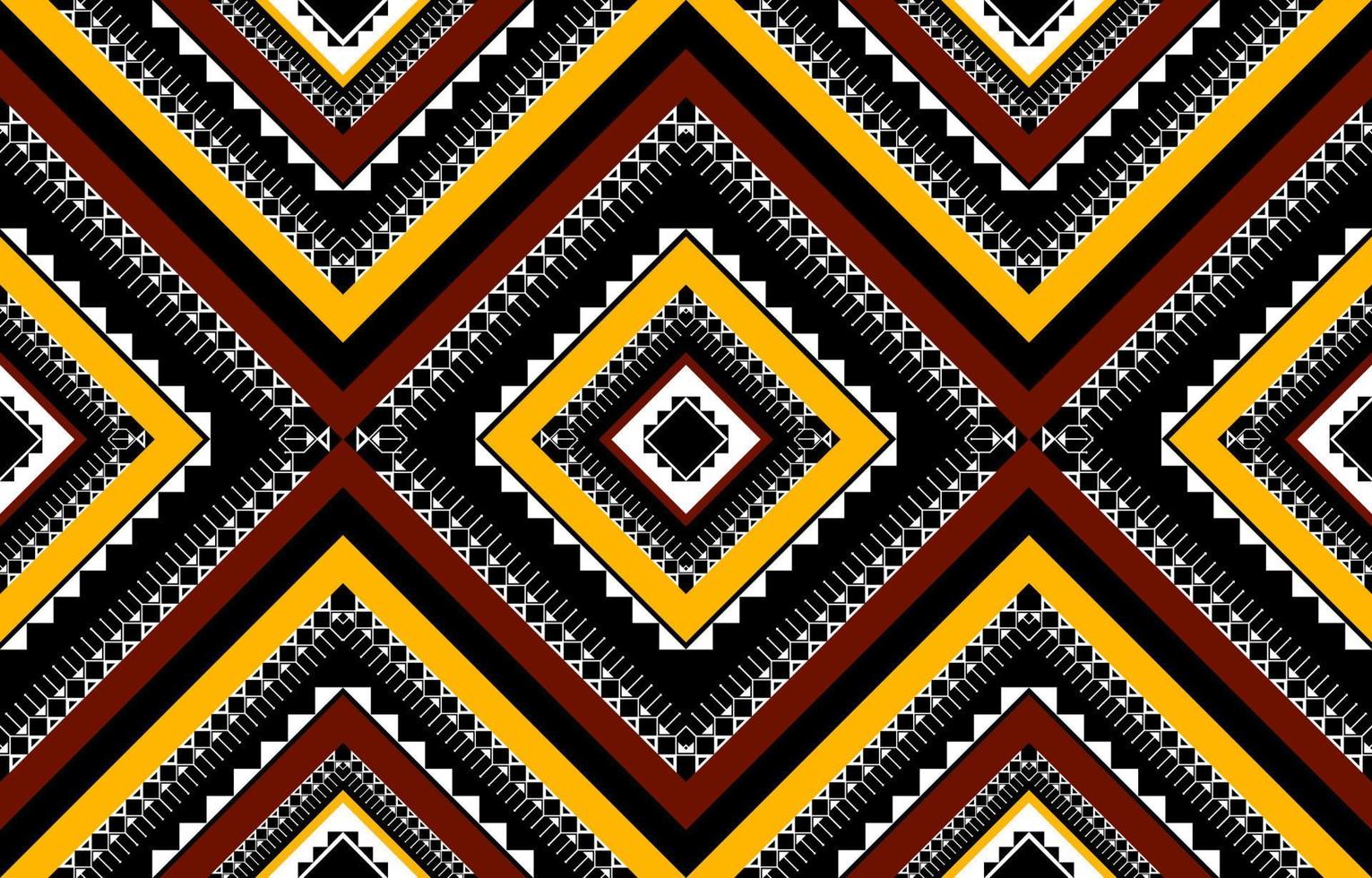 patrón geométrico étnico sin costuras tribal tradicional. estilo azteca. diseño para fondo, ilustración, papel tapiz, tela, textura, batik, alfombra, ropa, bordado vector