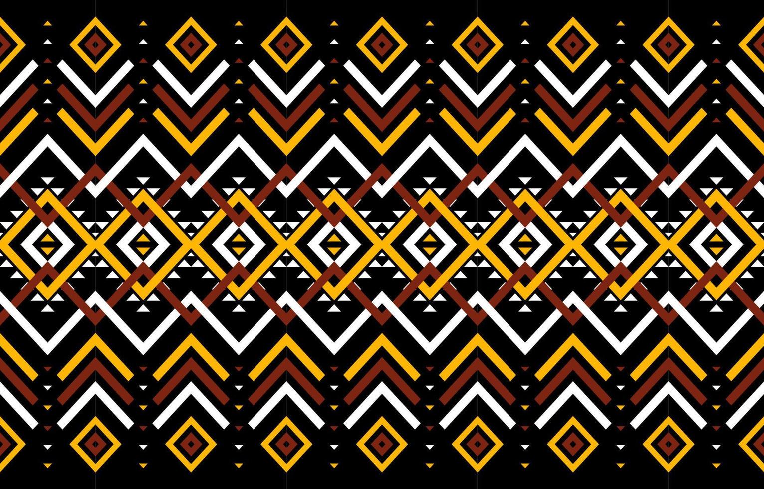 Geometric ethnic seamless pattern tribal traditional. design for background, illustration, wallpaper, fabric, texture, batik, carpet, clothing, embroidery vector