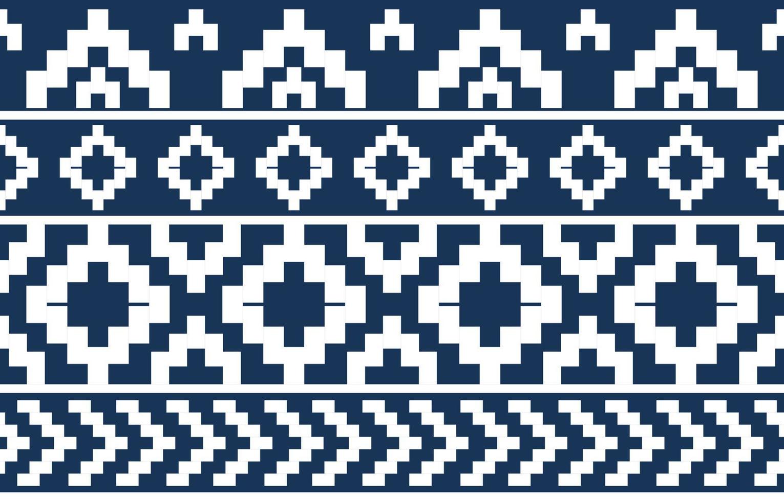 patrón geométrico étnico sin costuras. estilo tribal tradicional. diseño para fondo, ilustración, textura, tela, papel tapiz, ropa, alfombra, sarong, batik, bordado vector