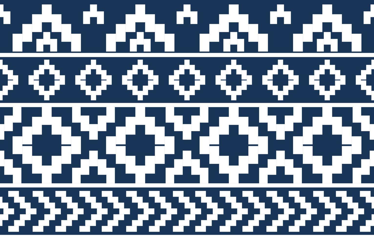 Geometric ethnic seamless pattern. Traditional tribal style. Design for background,illustration,texture,fabric,wallpaper,clothing,carpet,sarong,batik,embroidery vector