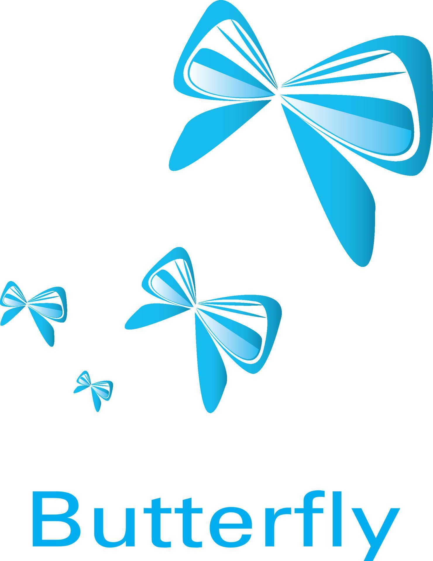 vector blue butterfly 9952560 Vector Art at Vecteezy