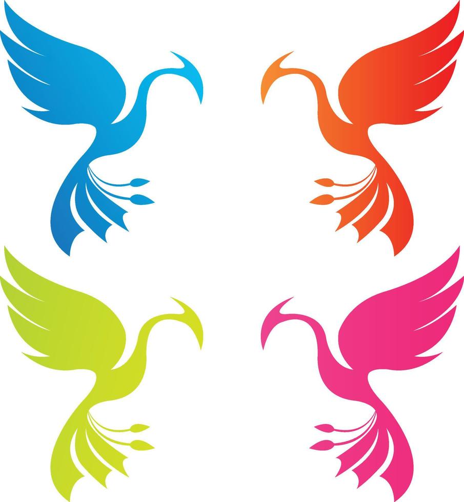 phoenix color symbol vector