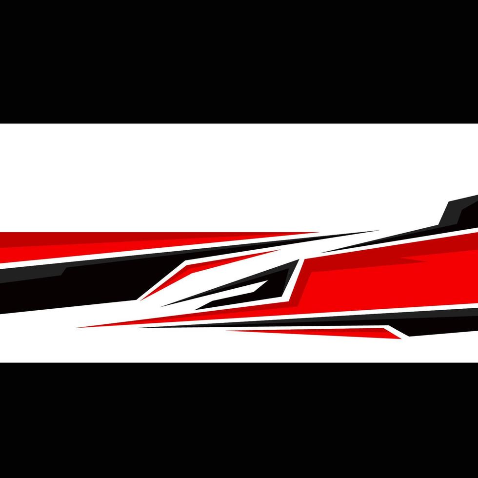 car wrapping sticker vector. modern car stickers vector