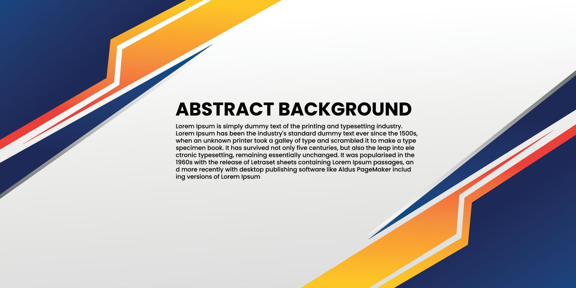 Abstract background banner template design vector. background for company banner vector