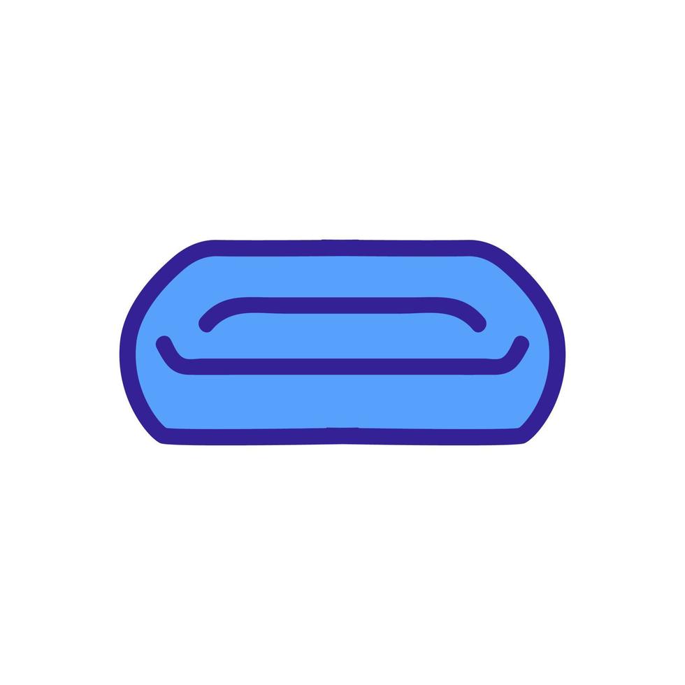 soft seat for animals icon vector outline illustration