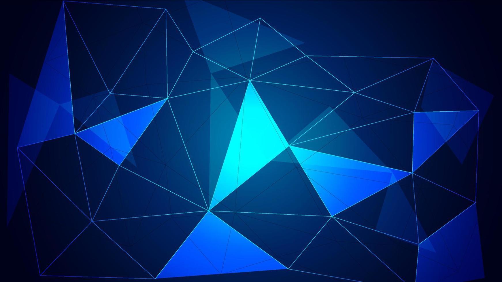 light triangle background. modern geometric wallpaper. vector