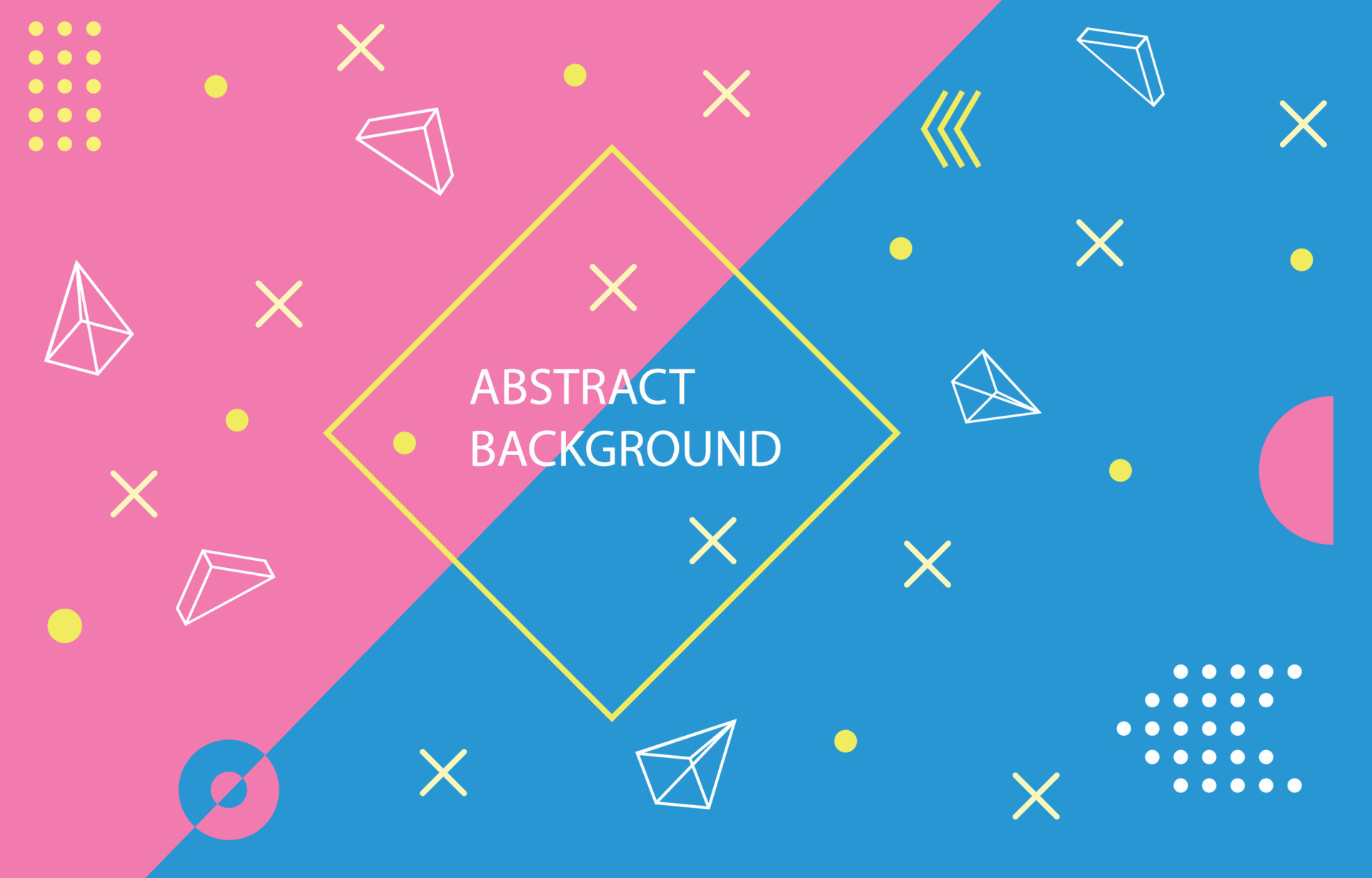 abstract colorful geometric background. modern geometry wallpaper for