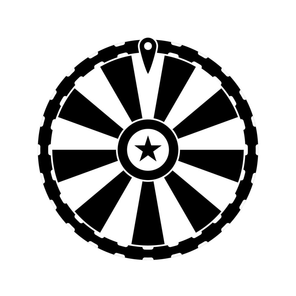 Fortune Wheel isolated on white background vector
