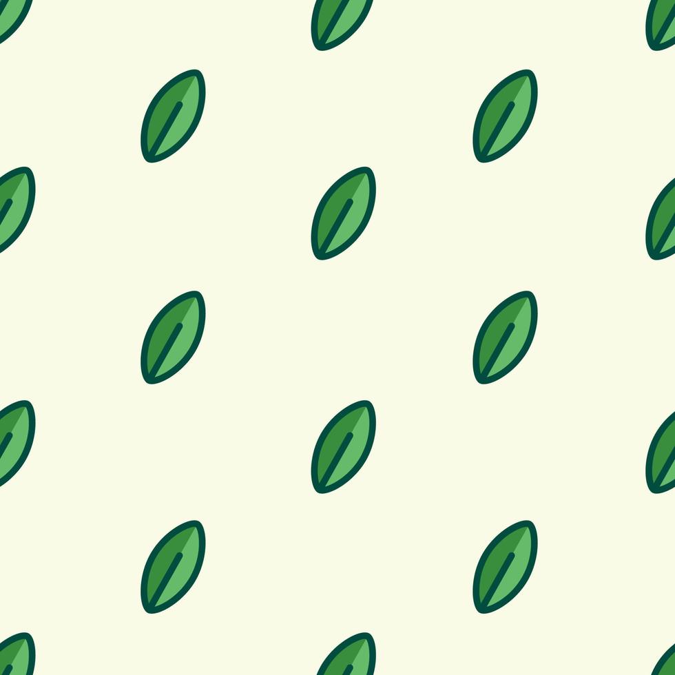 leaf seamless pattern perfect for background, textile and website vector