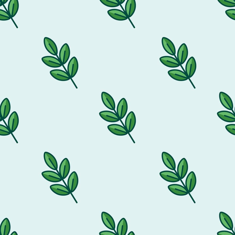 leaves seamless pattern perfect for background, textile and website vector