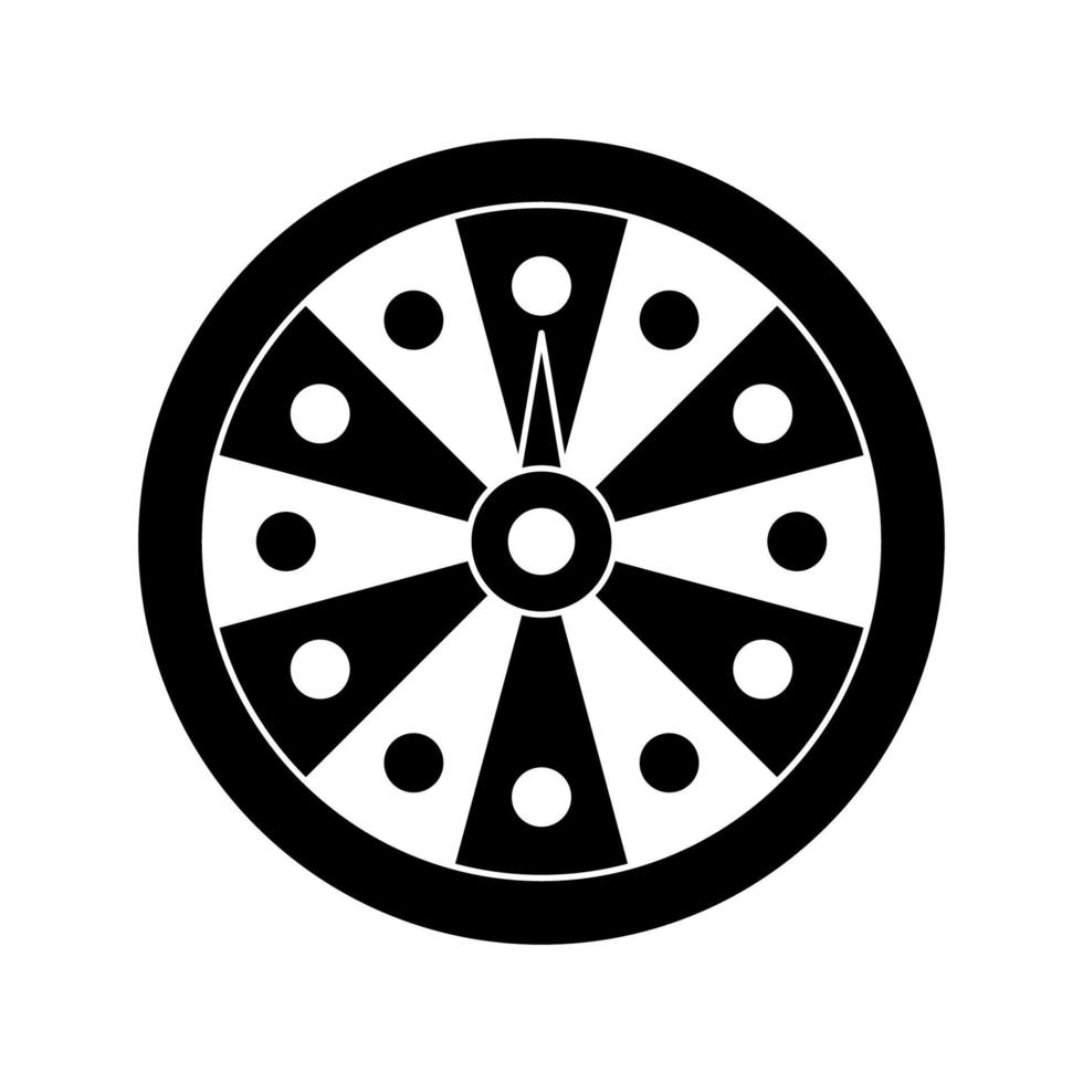 Fortune Wheel isolated on white background vector