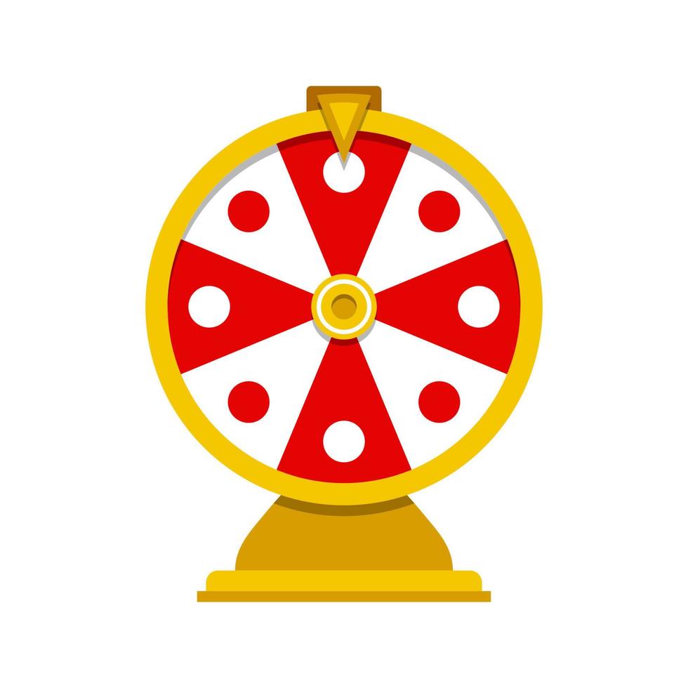 Fortune Wheel isolated on white background vector