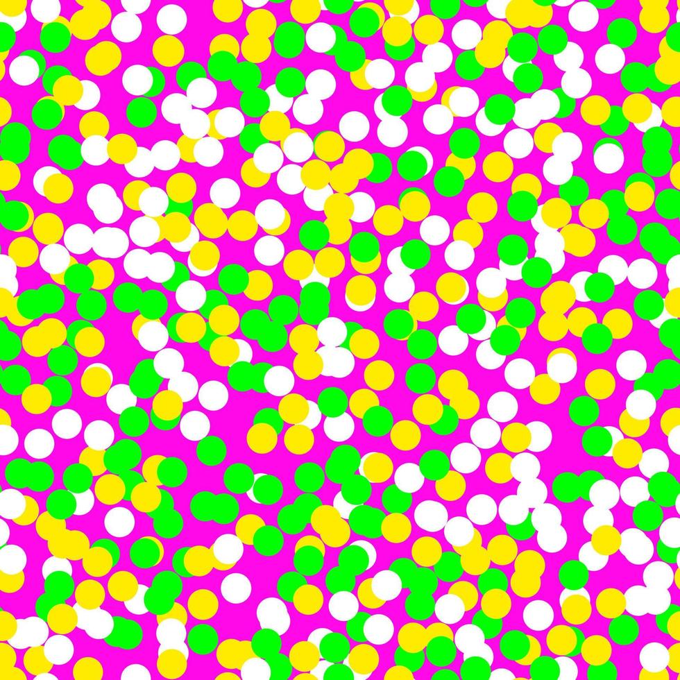 spring and summer seamless pattern,multicolor polka dot fabric, wallpaper, vector. vector