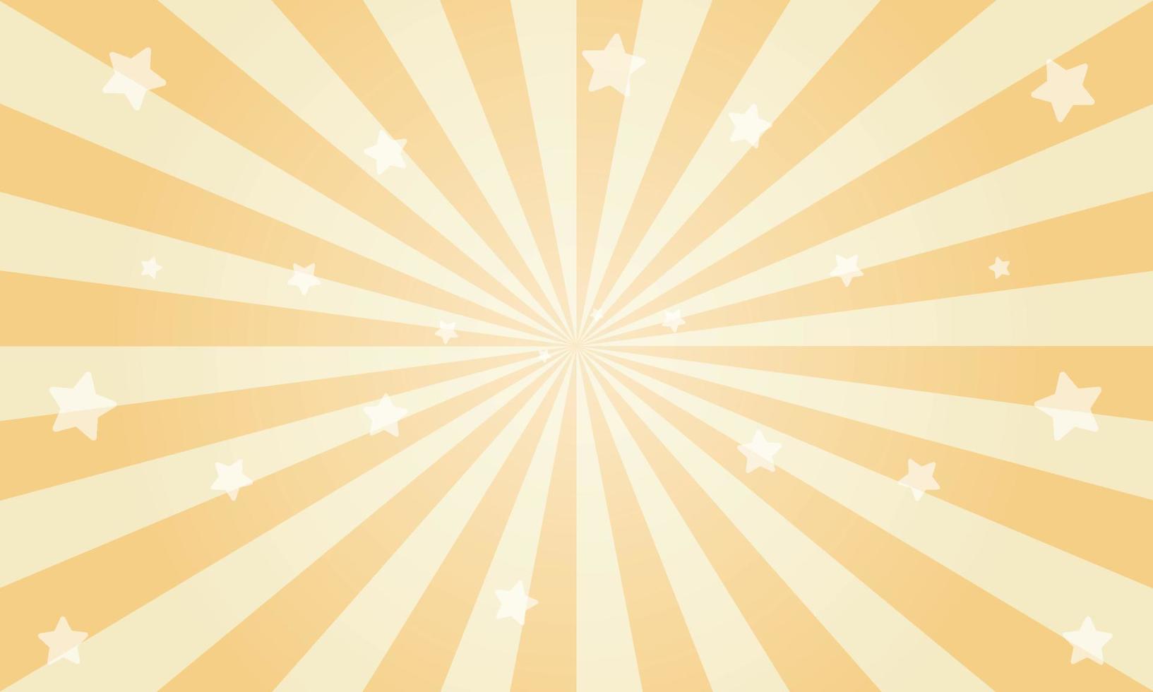 Retro circus background with rays or stripes in the center. Sunburst. vector