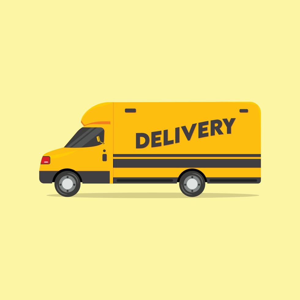 Delivery Truck illustration vector