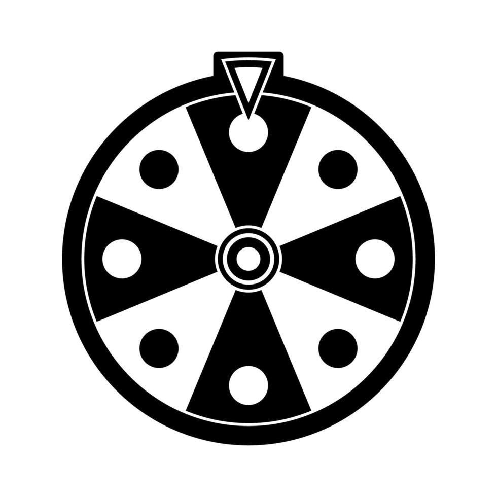 Fortune Wheel isolated on white background vector