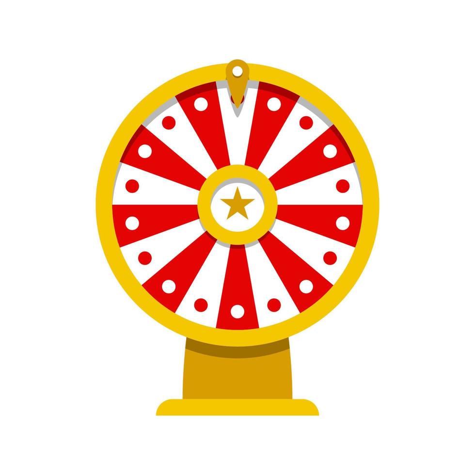Fortune Wheel isolated on white background vector