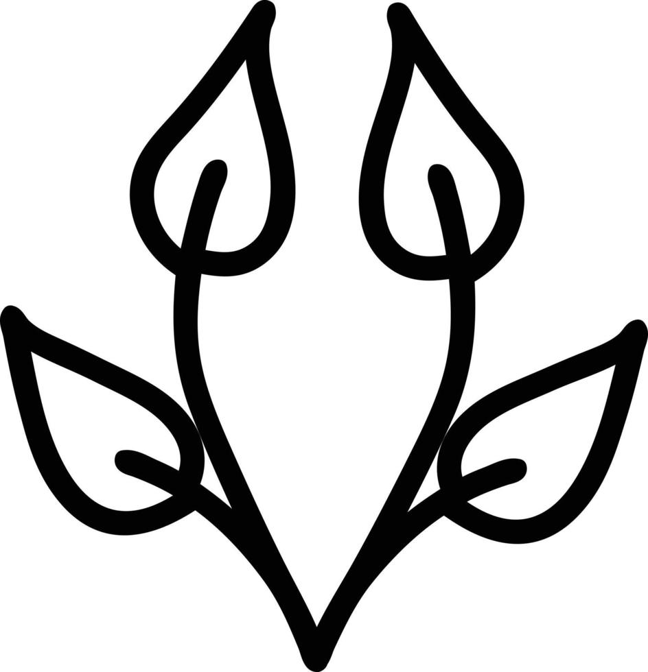 natural leaf icon vector