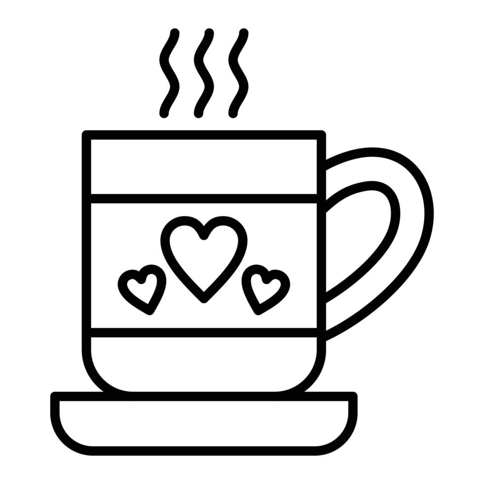 Coffee Line Icon 9958747 Vector Art at Vecteezy