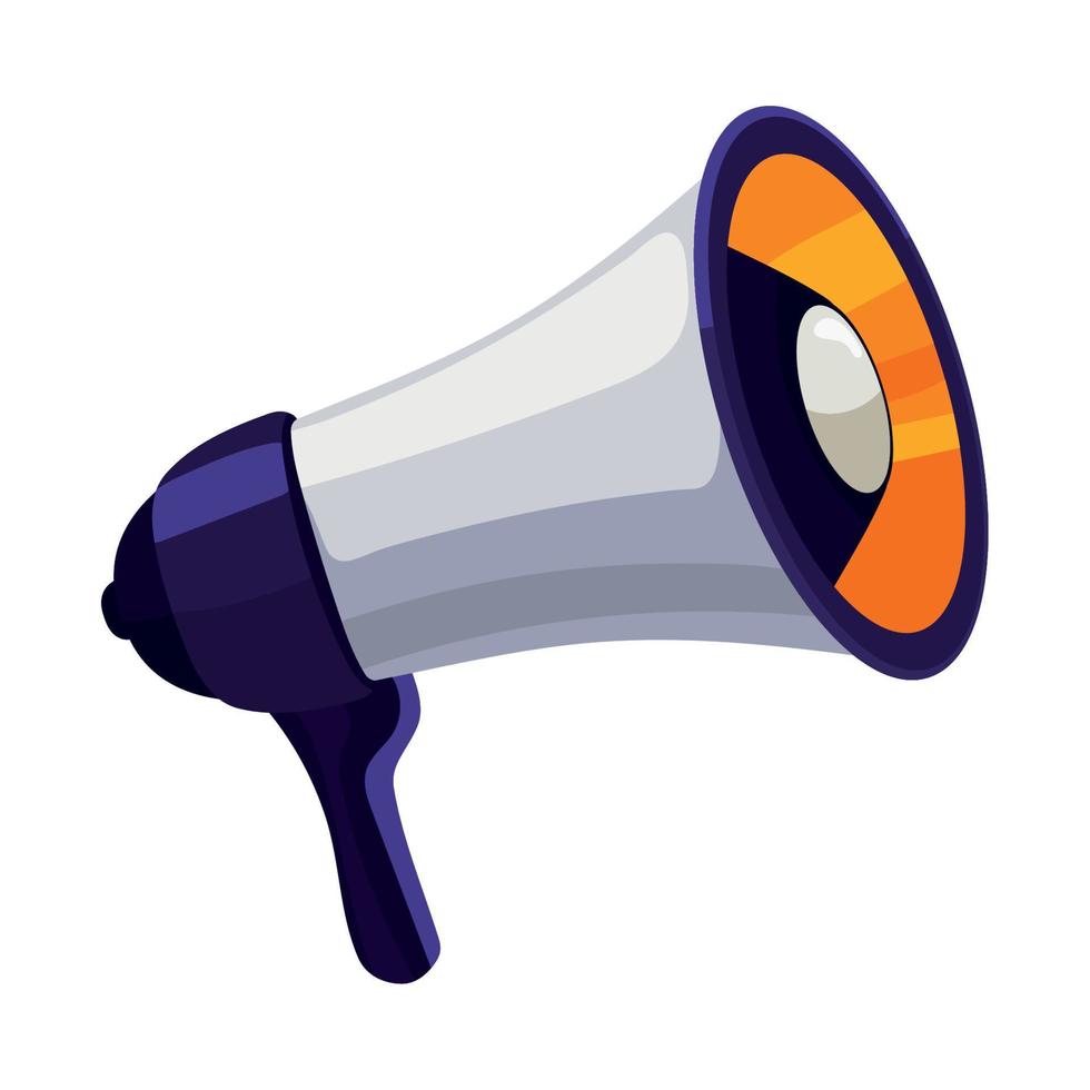 megaphone device icon vector