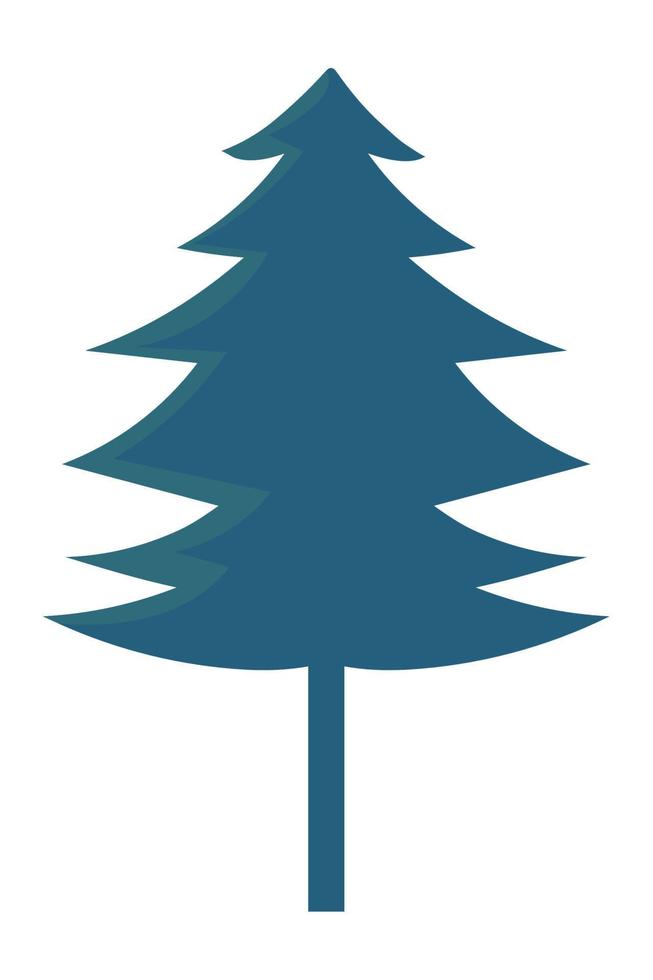 pine tree icon vector