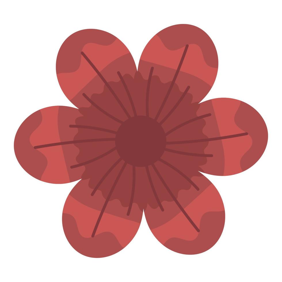 icono de vector de flor