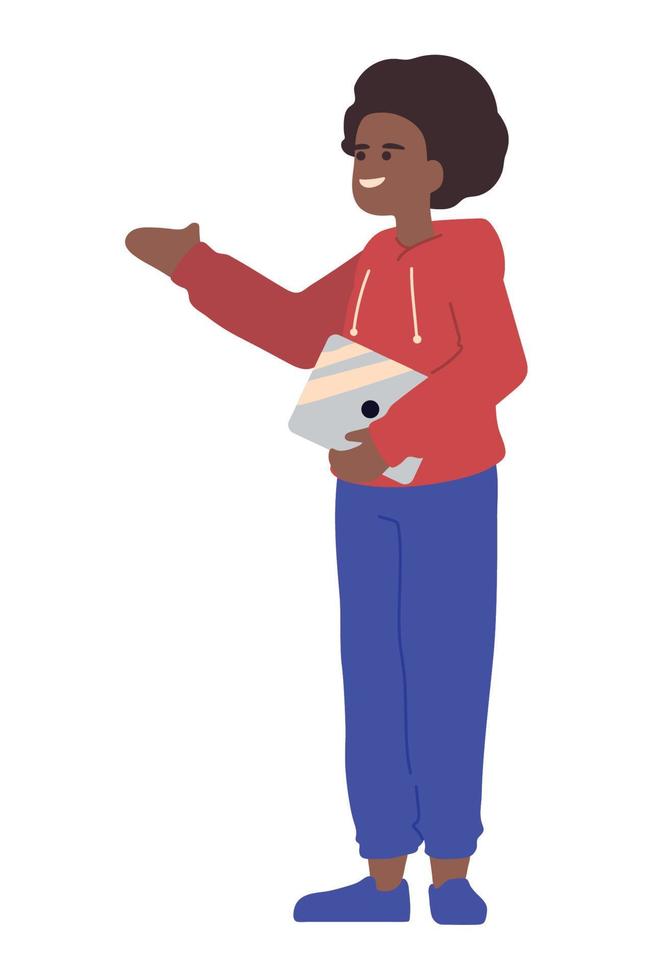 afro american man vector