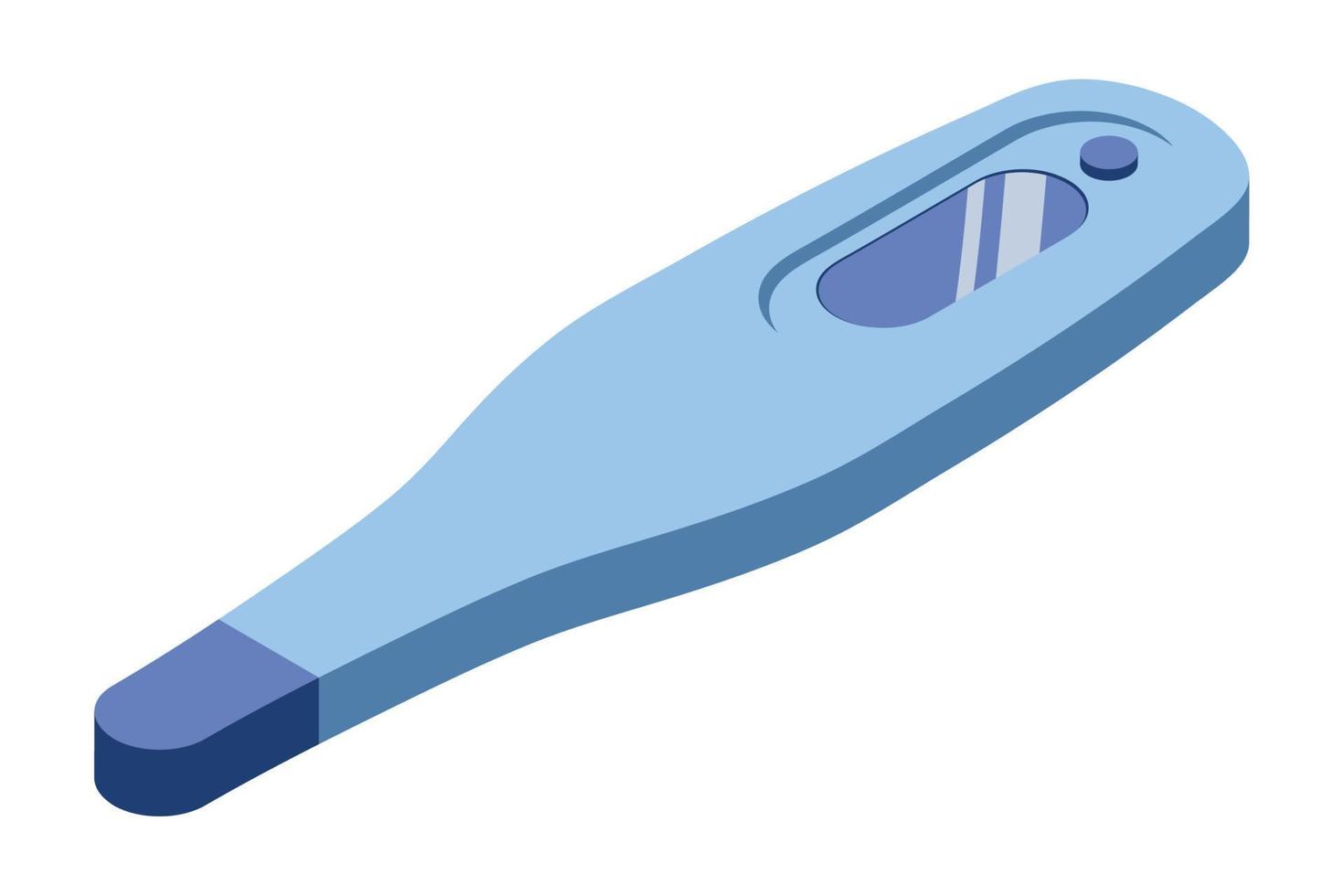 medical digital thermometer vector