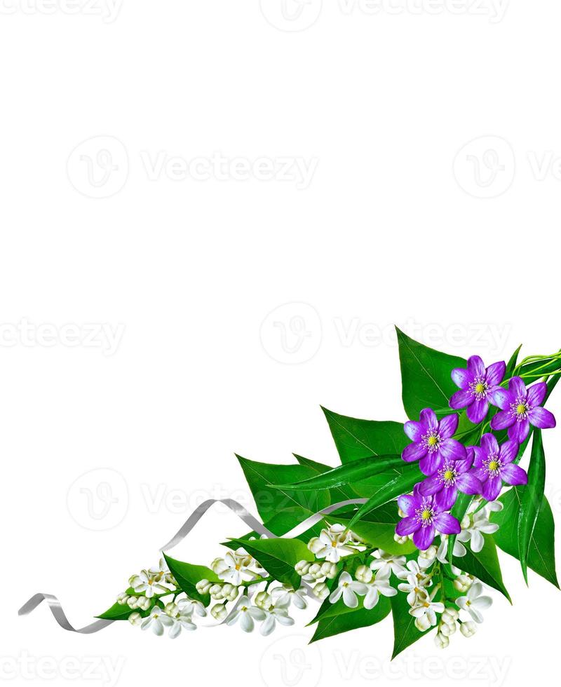 lilac flowers. Flowers. Floral arrangement. photo
