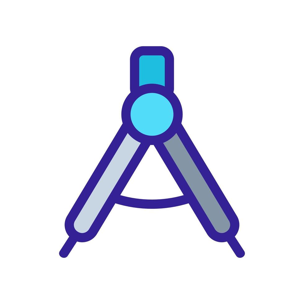 Circular icon vector. Isolated contour symbol illustration vector