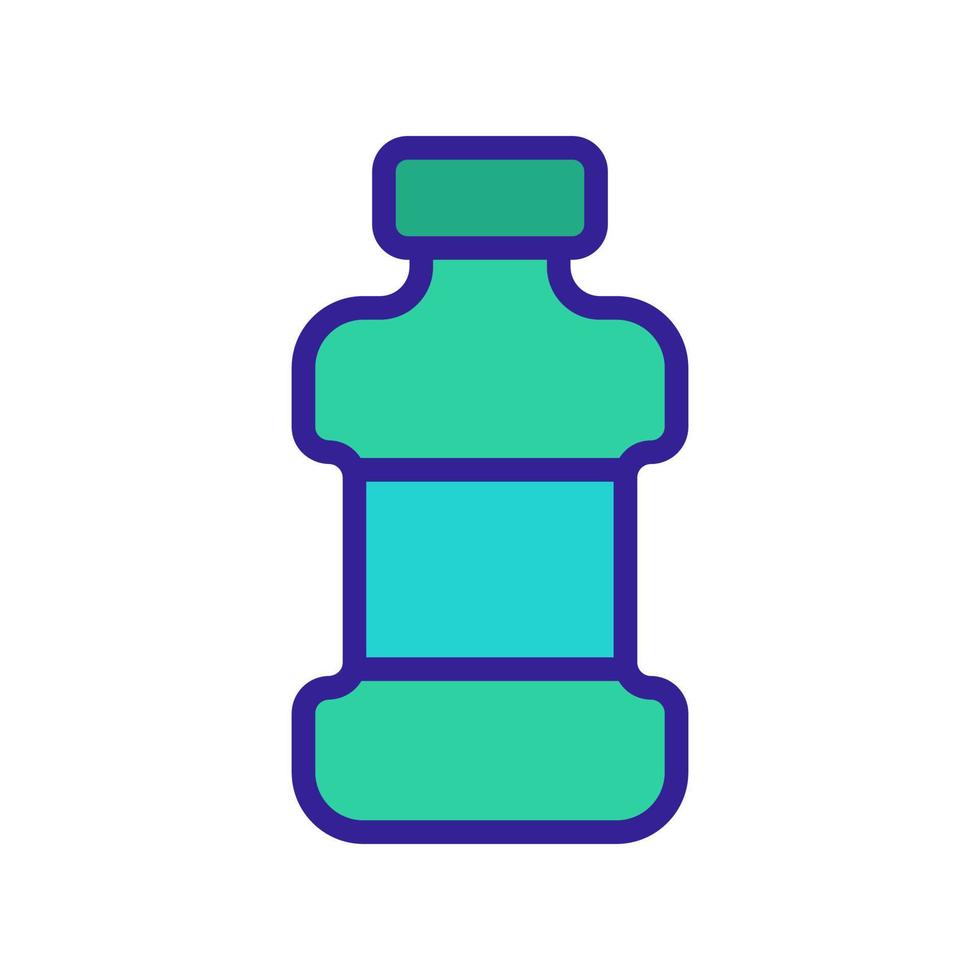 detergent bottle icon vector outline illustration