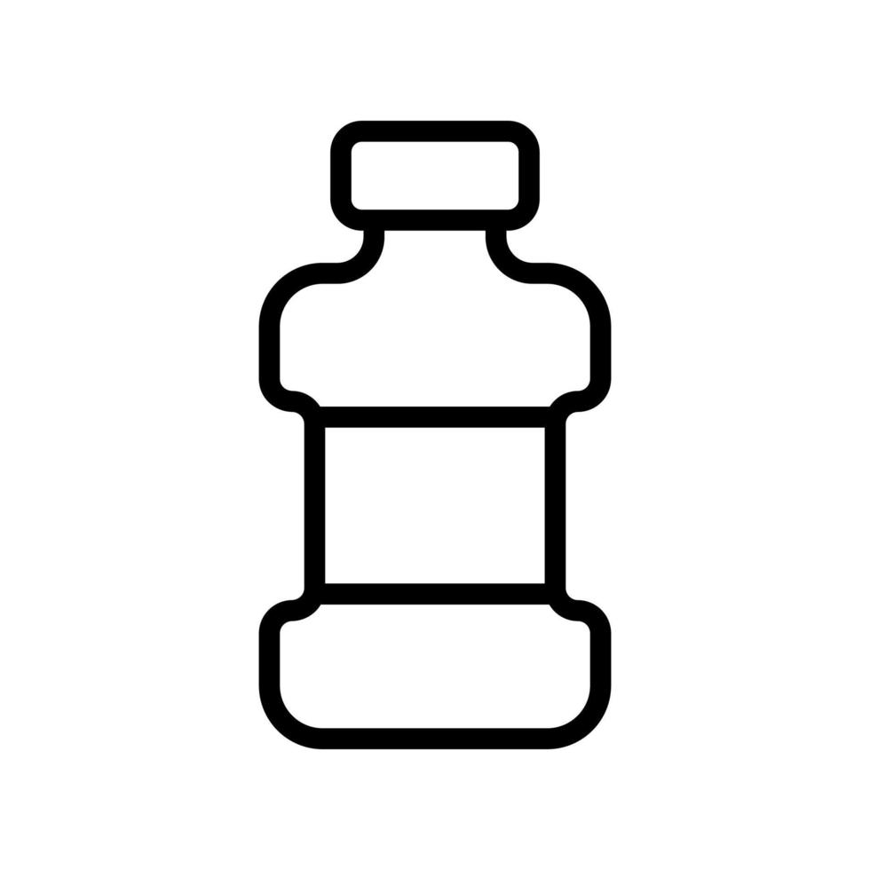 detergent bottle icon vector outline illustration