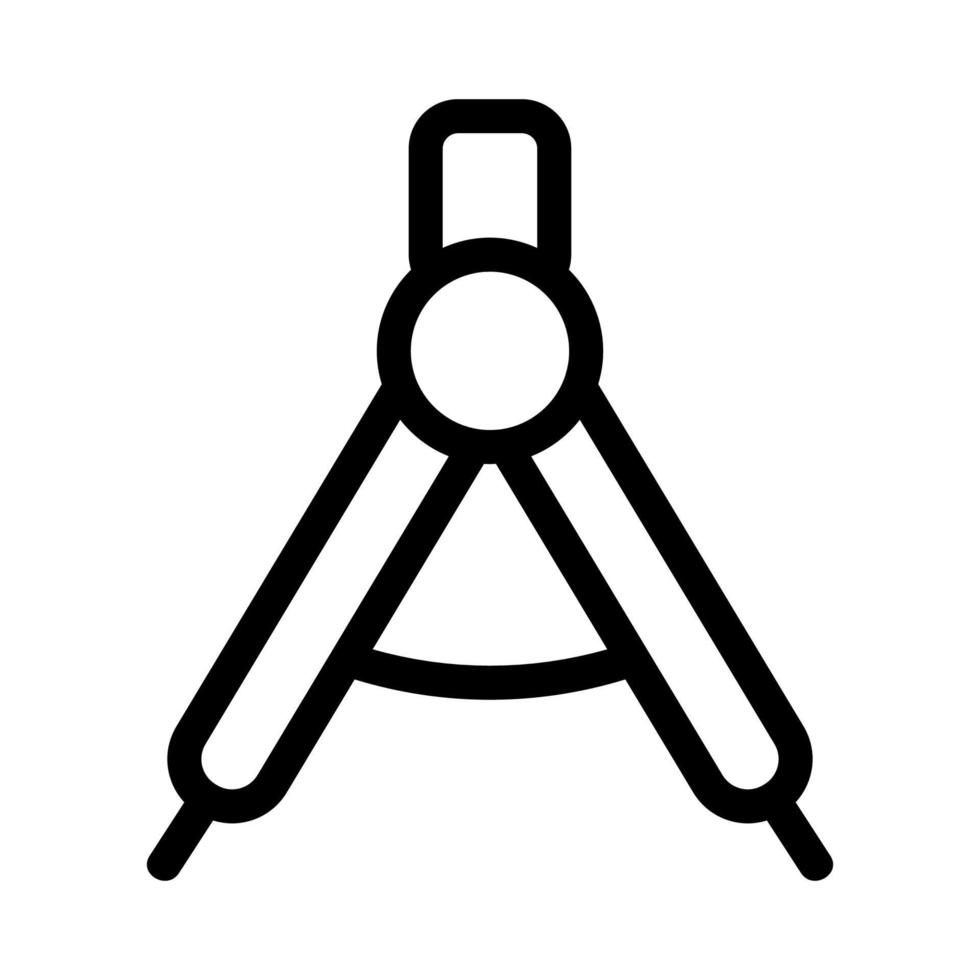 Circular icon vector. Isolated contour symbol illustration vector