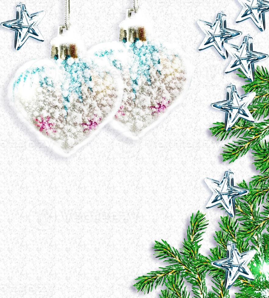 Winter. Christmas card. photo