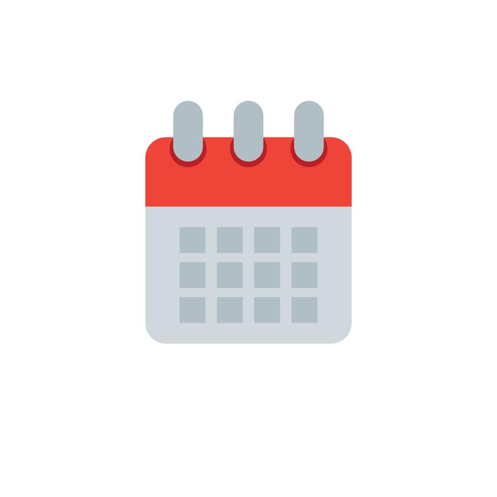 Calendar icon logo vector