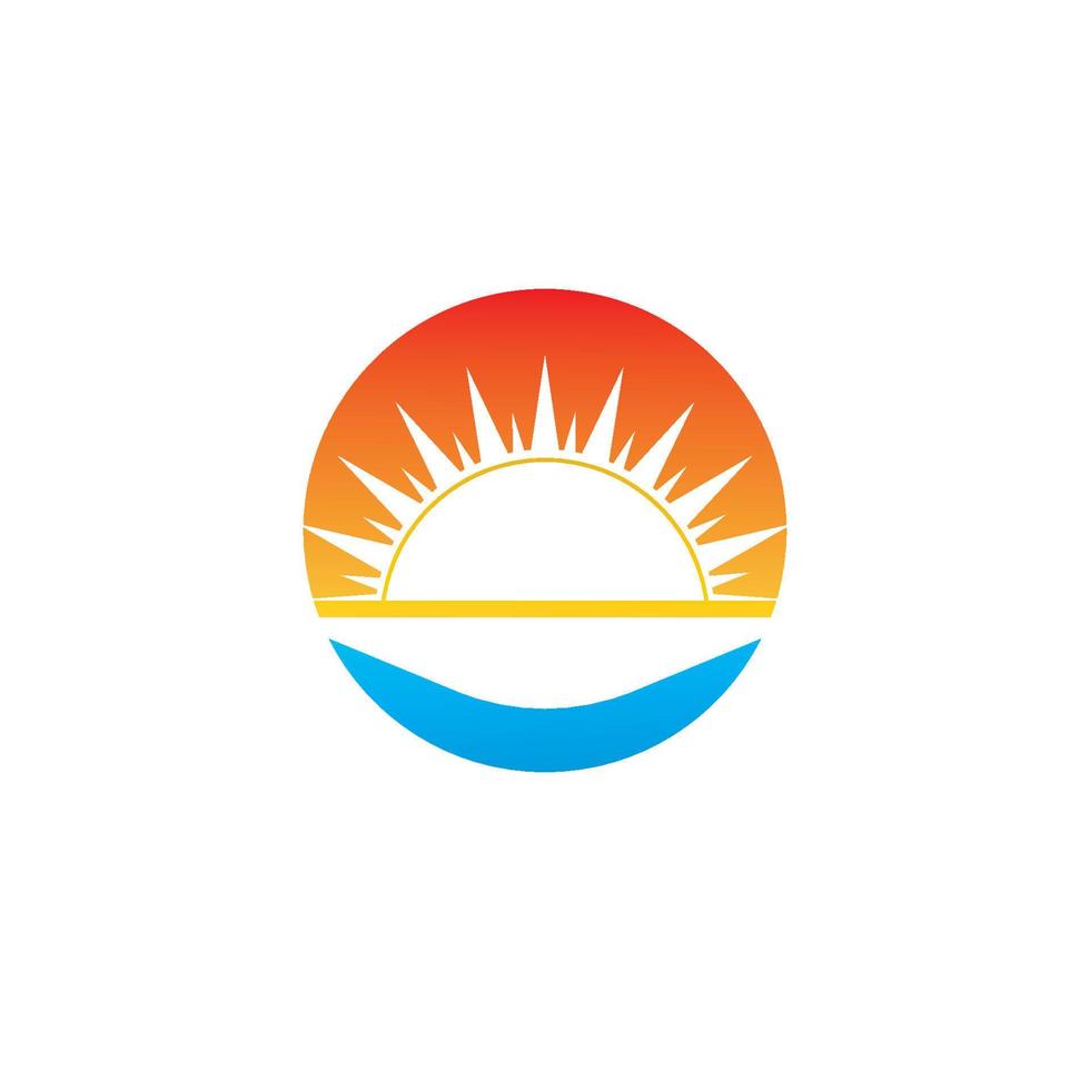 Sun Vector illustration Icon