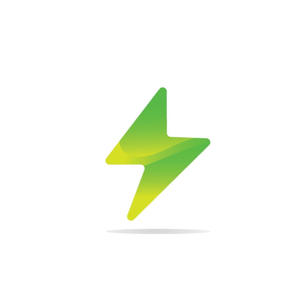 Thunderbolt logo and symbol vector