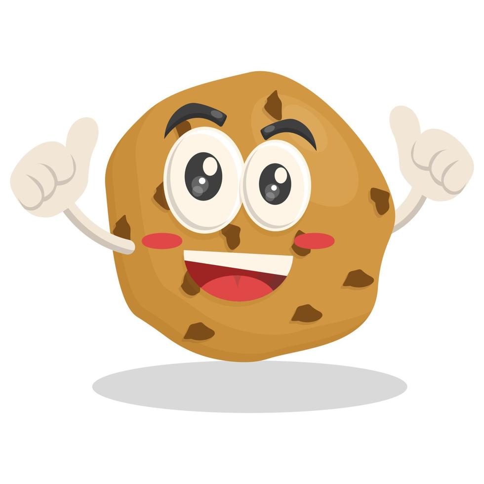 Cookies Cartoon Mascot vector