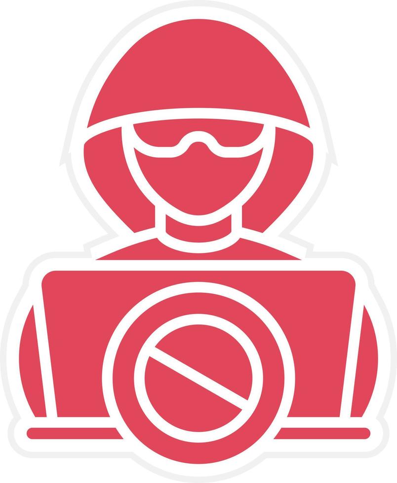 Anti Theft System Icon Style vector