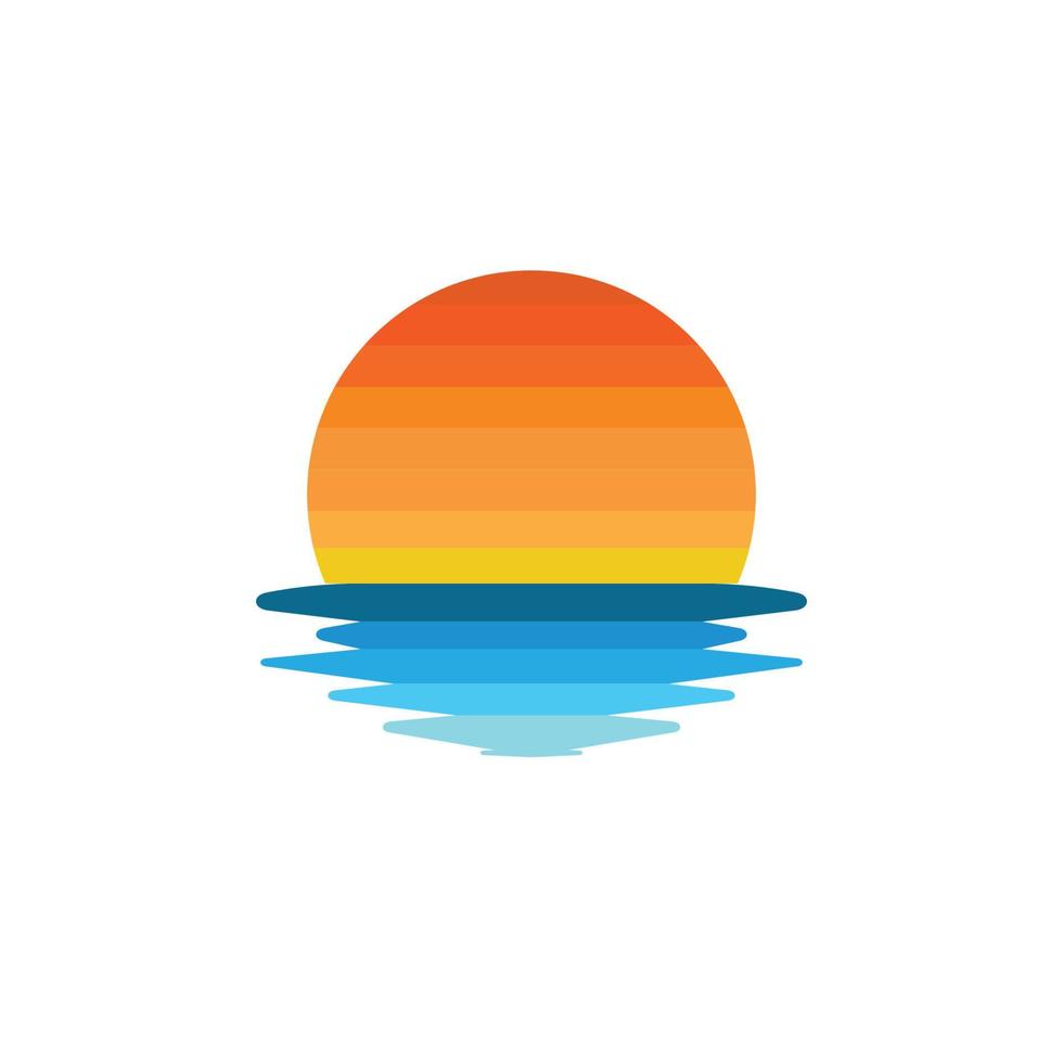Sun Vector illustration Icon