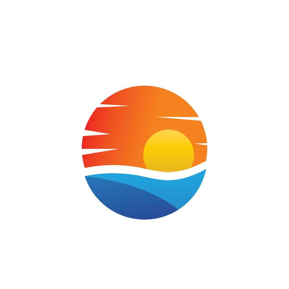 Sun Vector illustration Icon