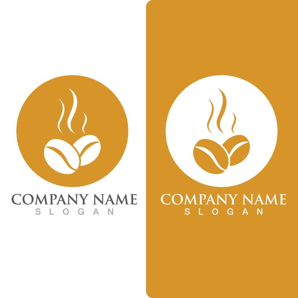 coffee bean icon vector