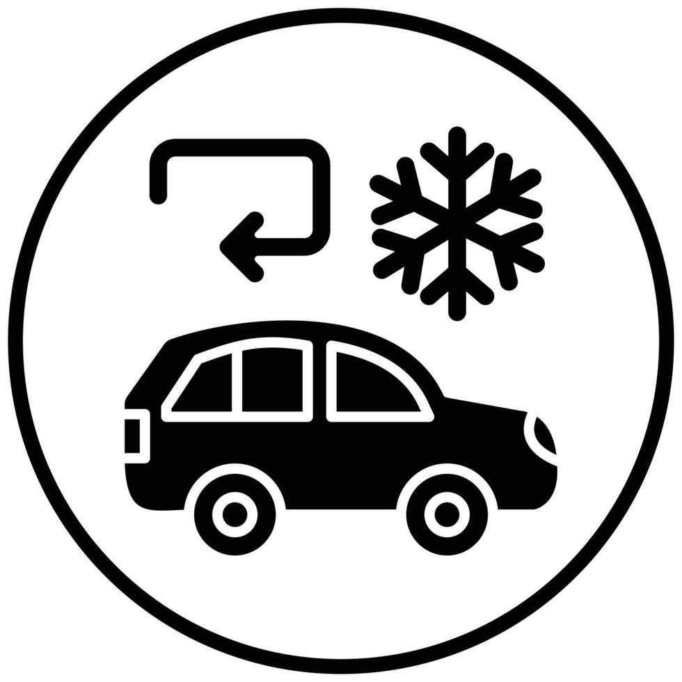 Air Conditioning Icon Style vector