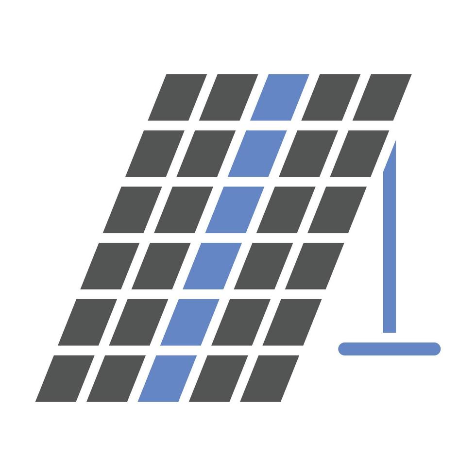Solar Panel Icon Style vector