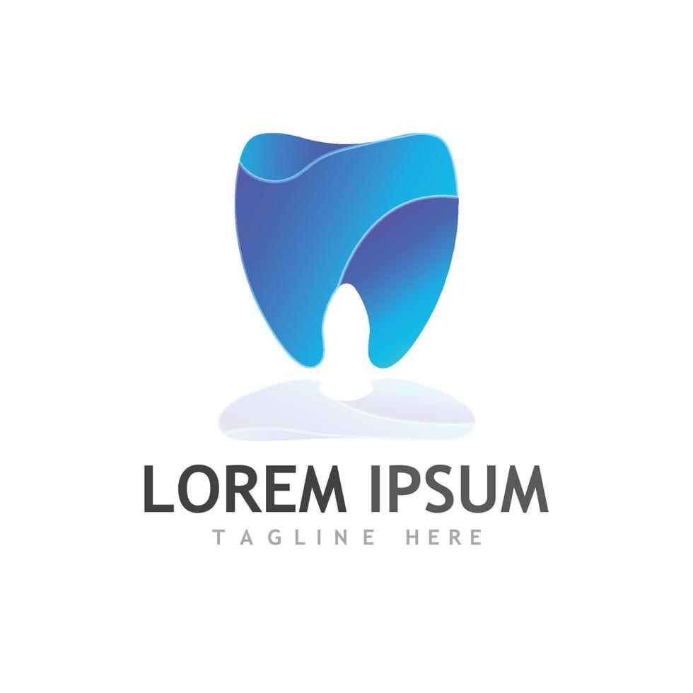 dental logo , dental care , and dental health. vector template illustration.