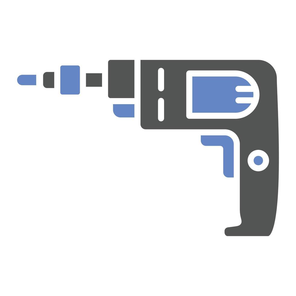 Hand Drill Icon Style vector