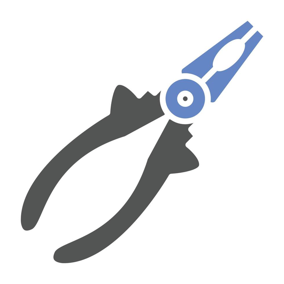 Pliers Icon Style vector