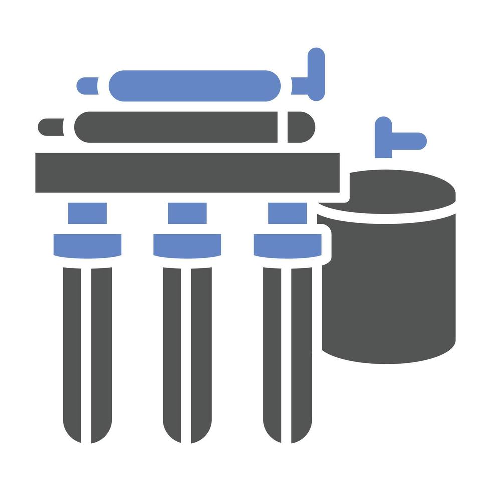 Water Filtration Icon Style vector